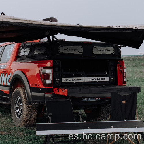 CUBIERTA ALTA CON DOSEL PARA CAMA PICKUP